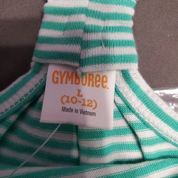NWT Gymboree Girls Surf Stripe Dress L 10/12 - Picture 5 of 7